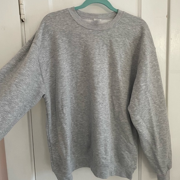 Hanes heather grey pullover - Picture 1 of 3